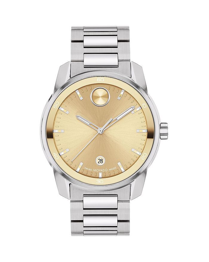 

Часы Movado Bold Verso, 42 мм, золотой