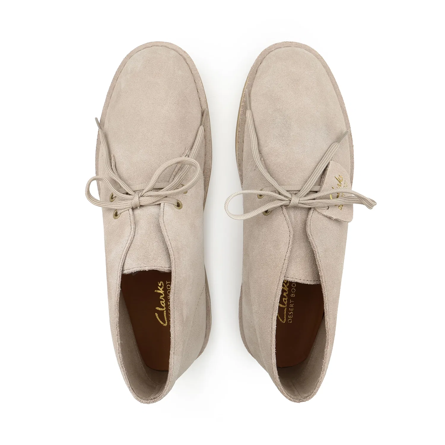 Мужские дезерты Clarks Desert Boot Evo, бежевые — фото 3