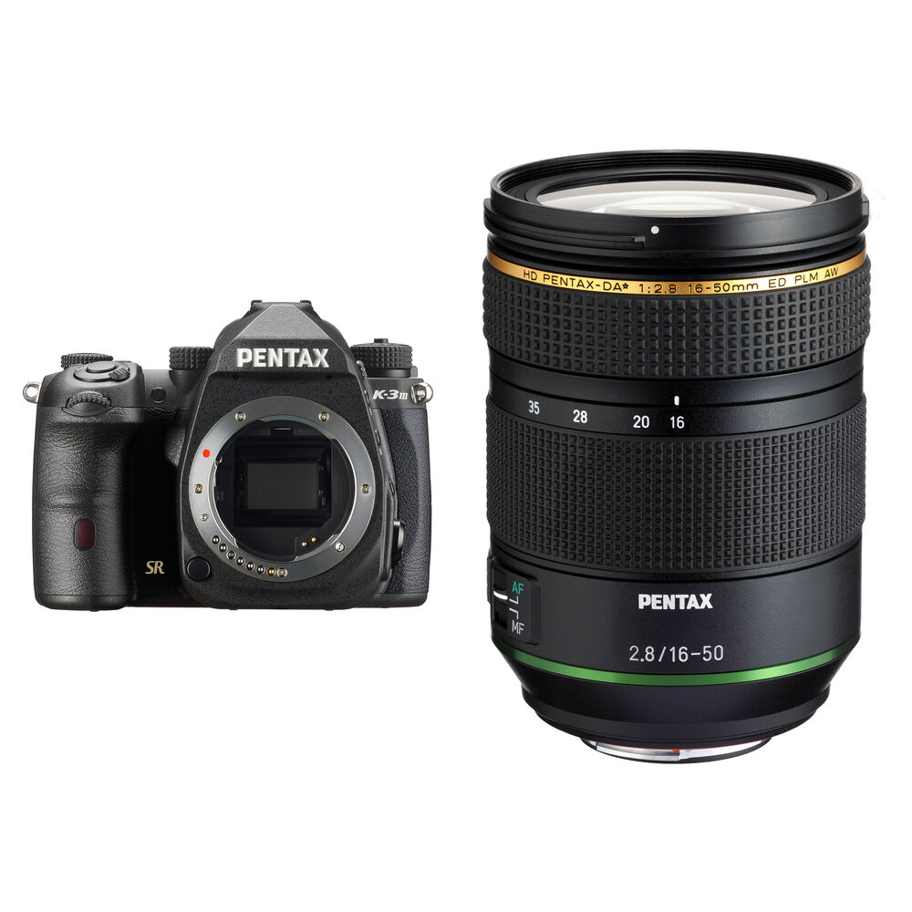

Зеркальная камера Pentax K-3 Mark III DSLR Camera with 16-50mm Lens Kit