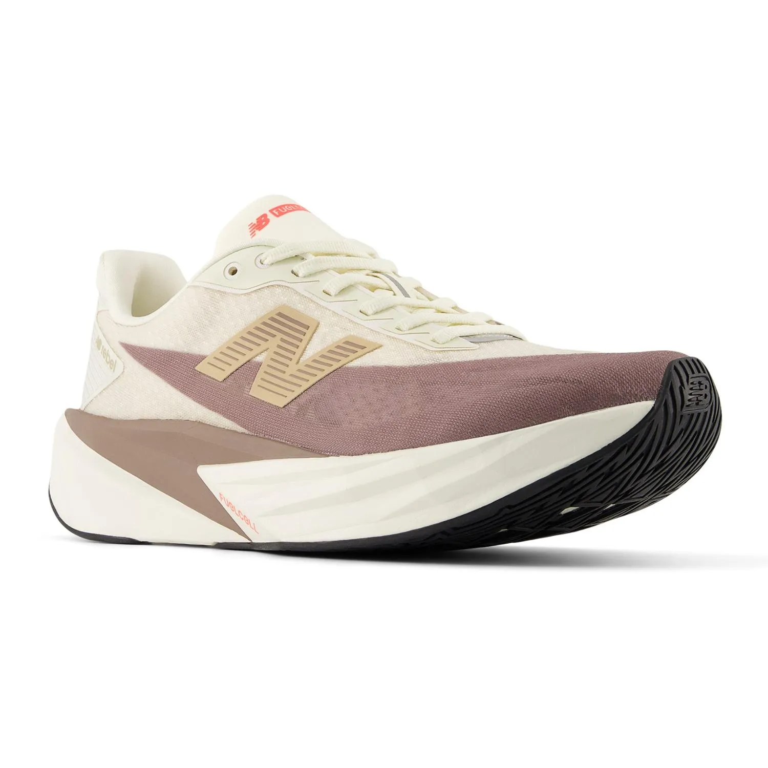 Женские кроссовки FuelCell Rebel v5 для бега по дороге New Balance, Angora/Earth Shadow/Sea Salt — фото 3