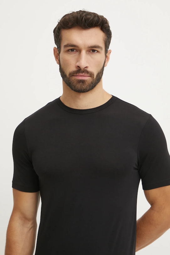 Набор из 3 футболок tshirt rn 3p bamboo BOSS, черный — фото 4