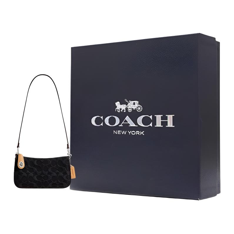 

COACH Тканевая сумка через плечо малая женская черная