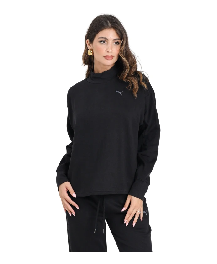 

Черный свитер с высоким воротником из ее коллекции Puma, черный