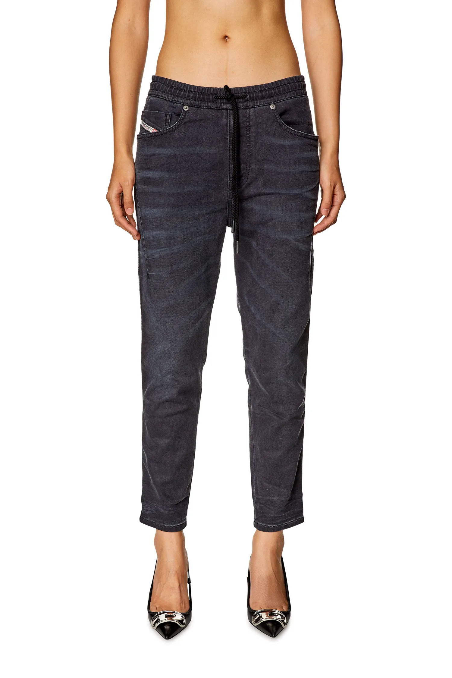 Женские джинсовые джинсы-джоги D-FAYZA JOGG Diesel, black