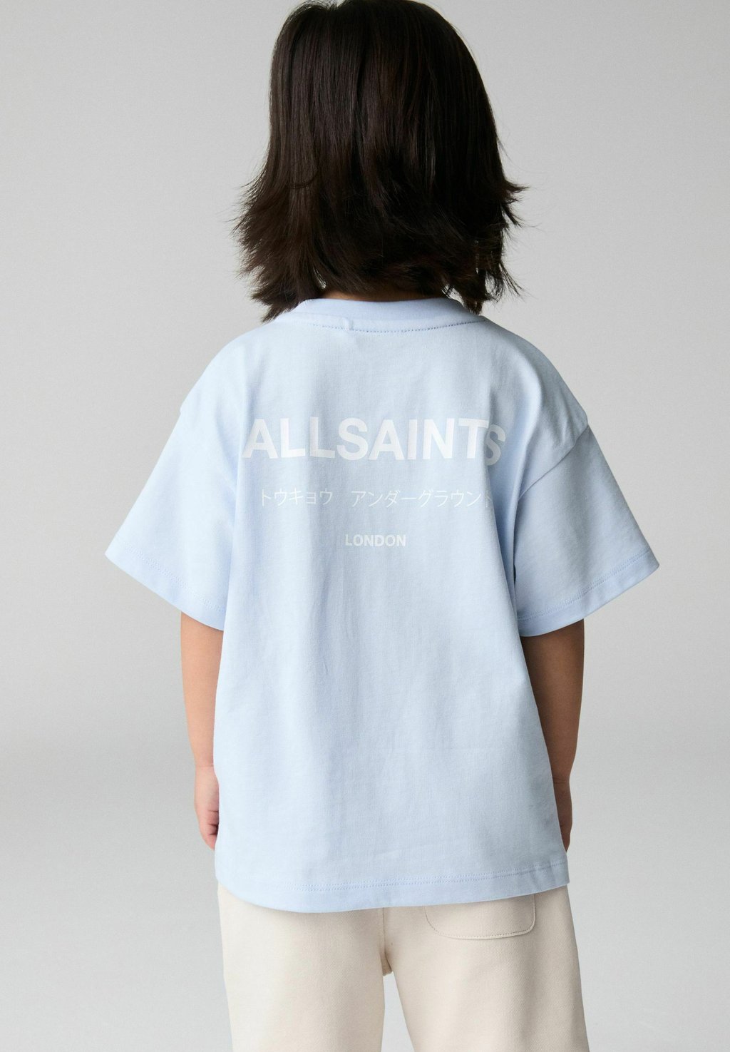 

Футболка с принтом REGULAR FIT smALLSAINTS, светло-голубой
