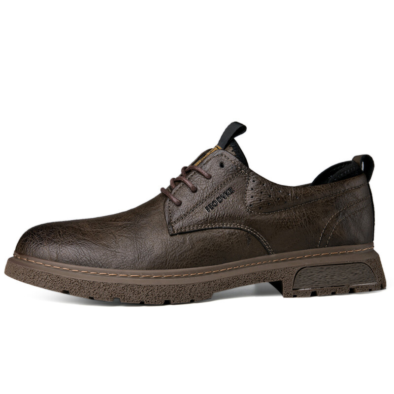 

Туфли мужские Men"s Casual Men Low-Top Feo Dvke, коричневый
