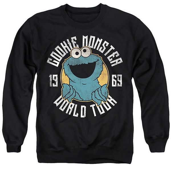 

Толстовка с принтом Cookie Monster для больших размеров Licensed Character