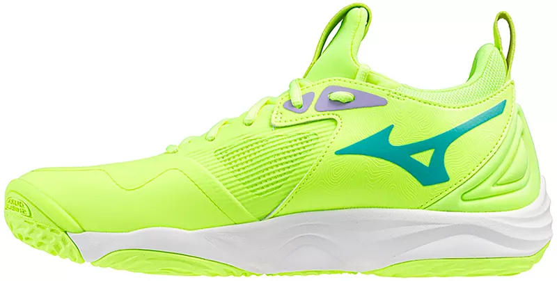 Волейбольные кроссовки Mizuno Wave Momentum 3, цвет Lime — фото 3