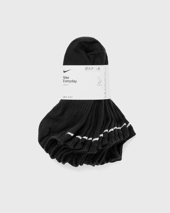

Носки Nike Everyday Lightweight Training No-Show Socks (6 Pairs), черный/белый