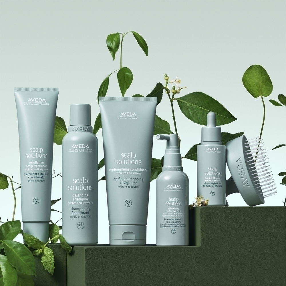 Scalp Solutions отшелушивающий уход за кожей головы отшелушивающий гель для регенерации кожи головы Aveda, 150 мл — фото 3