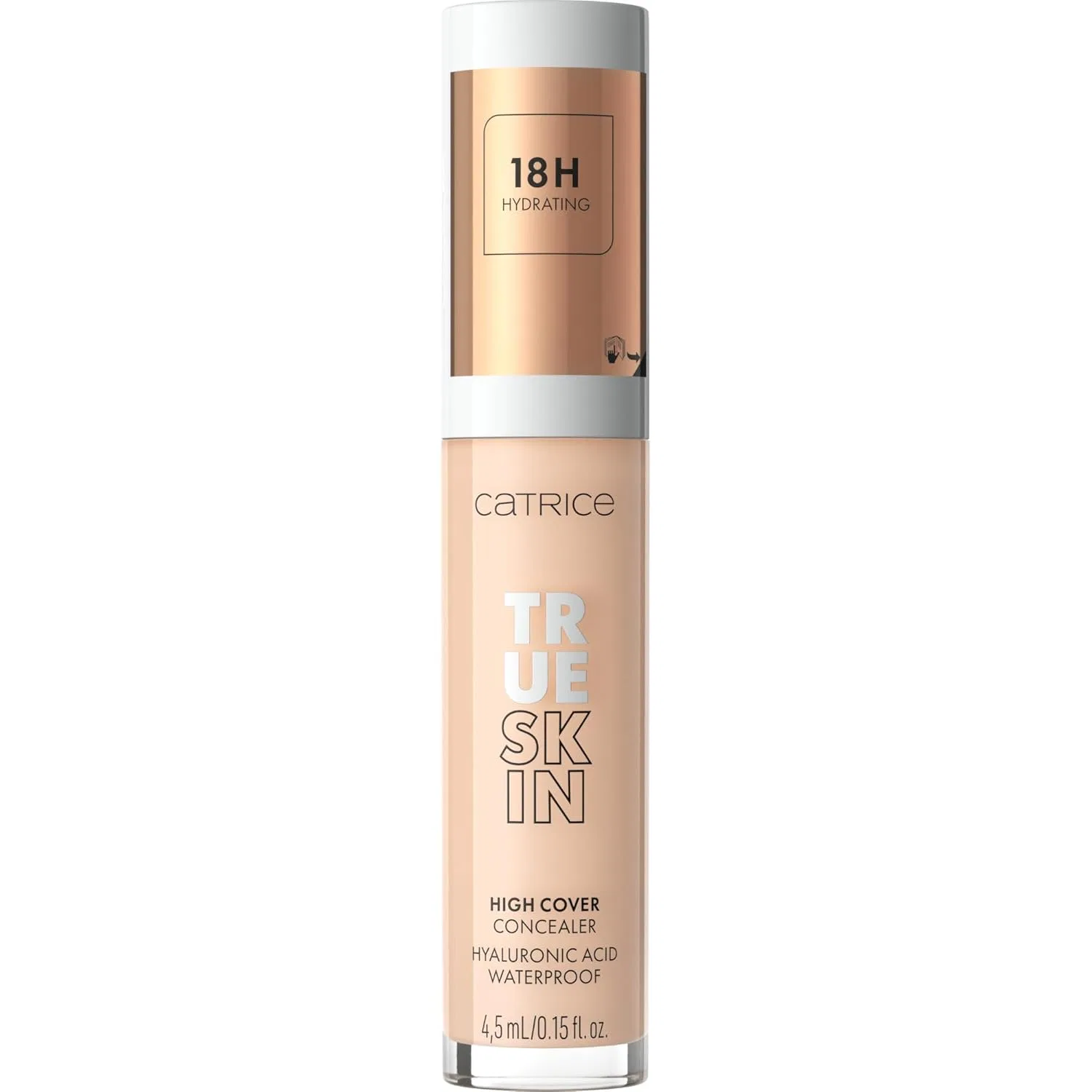 Увлажняющий консилер «True Skin High Cover» от Catrice, оттенок 002 Nude Catrice, 002 Neutral Ivory — фото 2