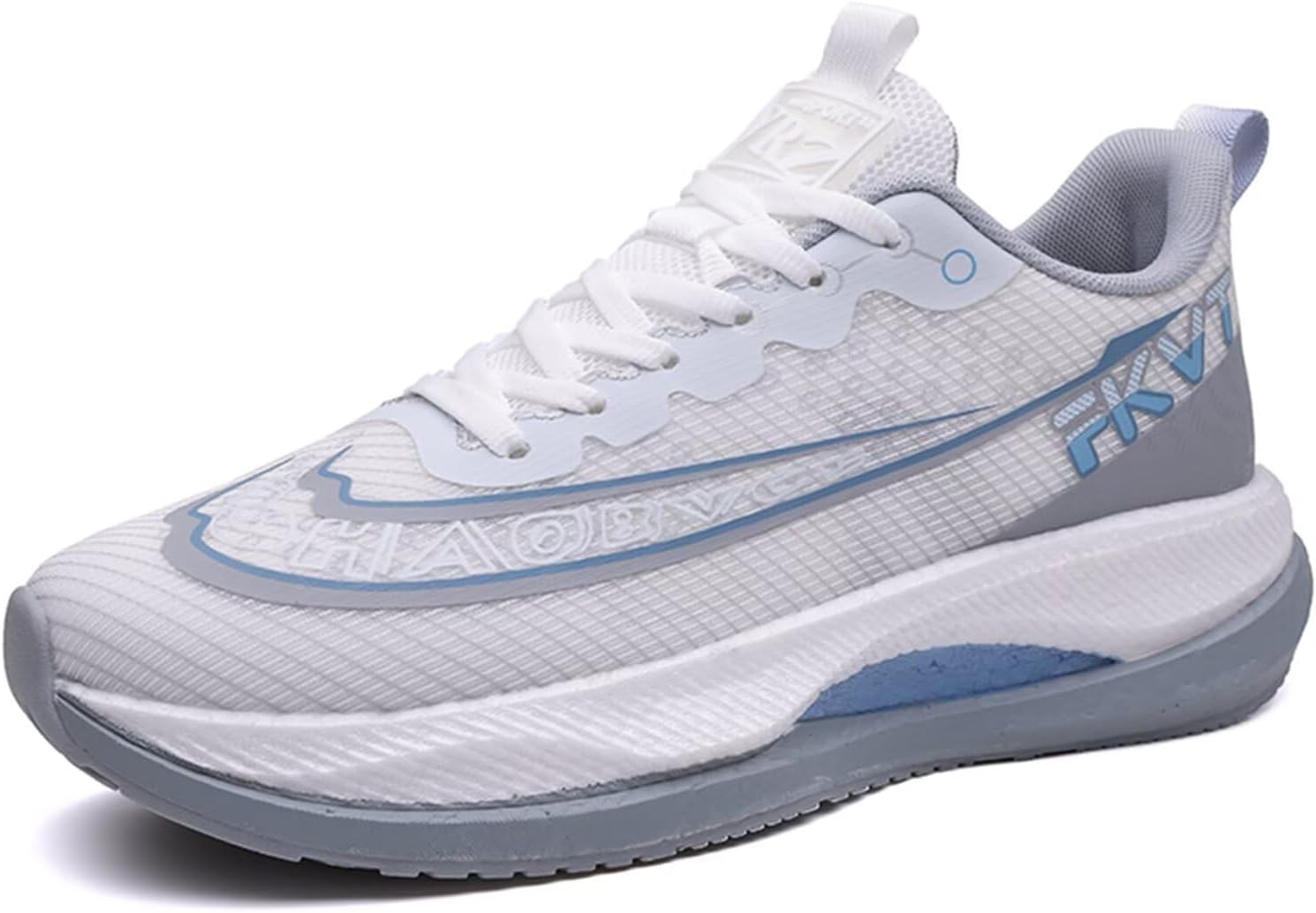 

Мужские теннисные кроссовки для бега, легкие, противоскользящие, с амортизирующей подошвой, кроссовки на платформе Generic, белый