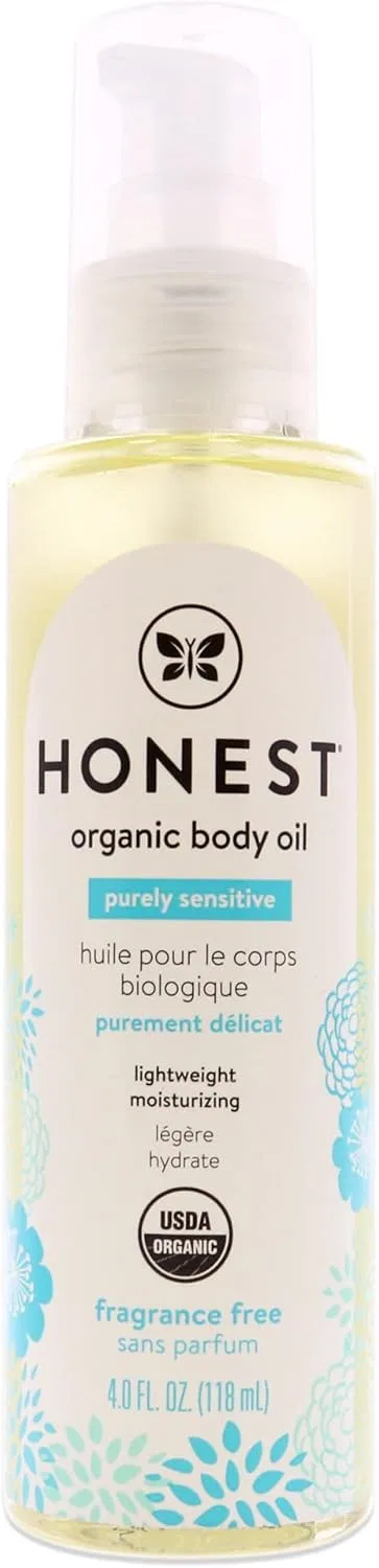 Масло для тела Organic Body Oil, The Honest Company, 118 мл
