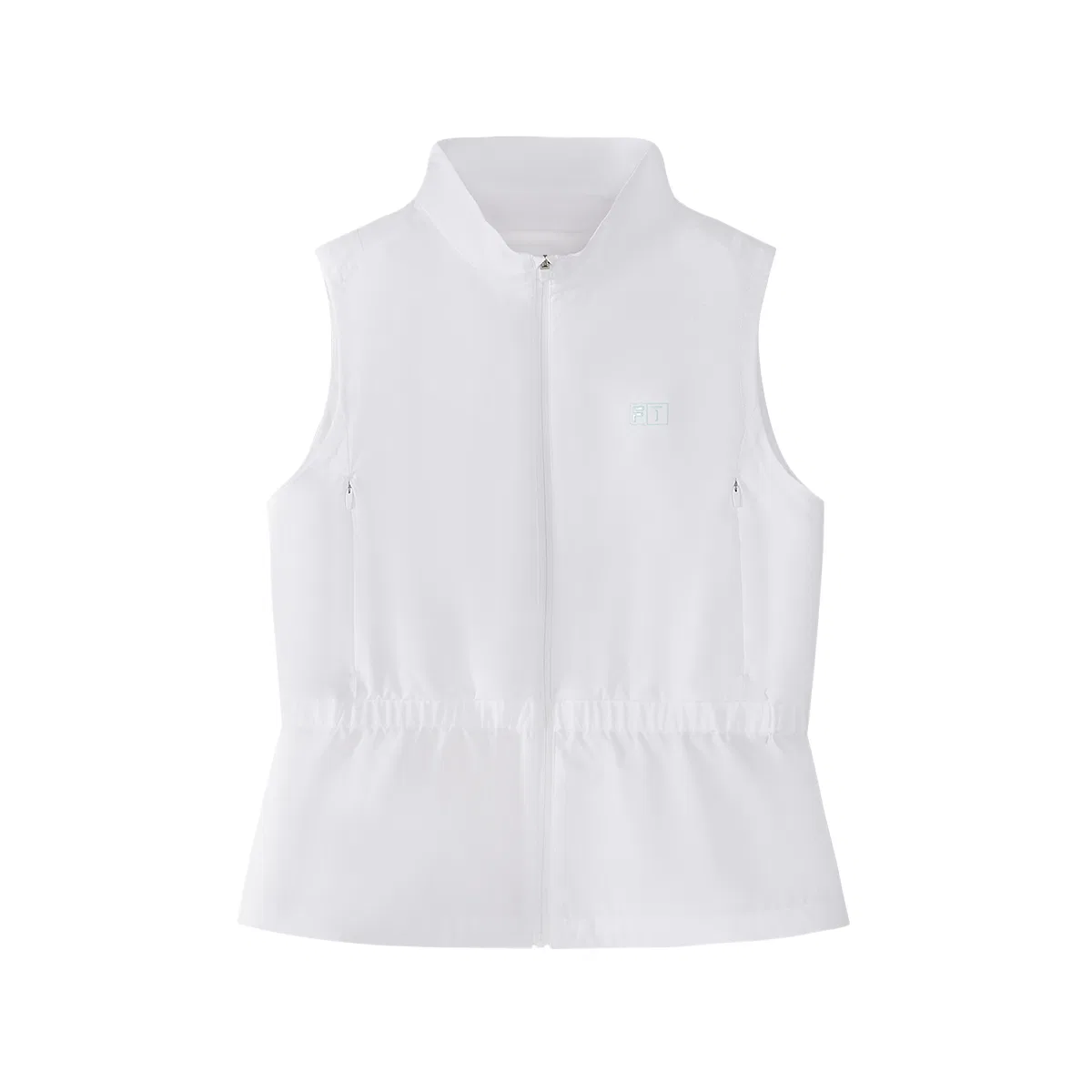 Жилет с воротником-стойкой FILA KIDS Jade White