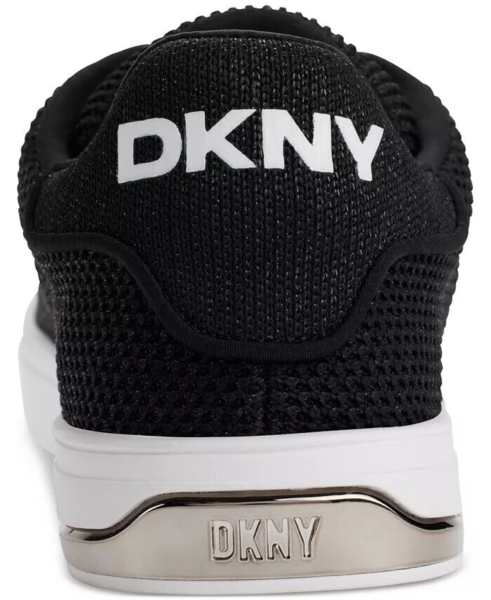 Женские низкие кеды Abeni на шнуровке DKNY, черный — фото 3