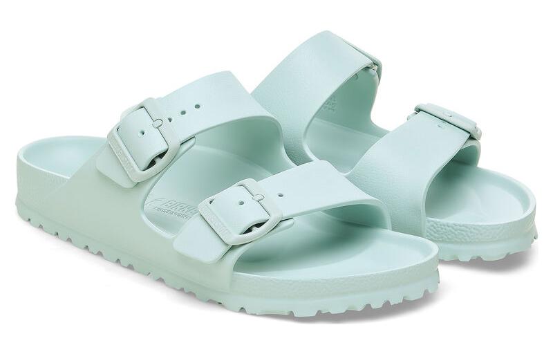 Тапочки Birkenstock Arizona Essentials EVA Narrow Fit Sandals 'Surf Green' 1027404 — фото 3