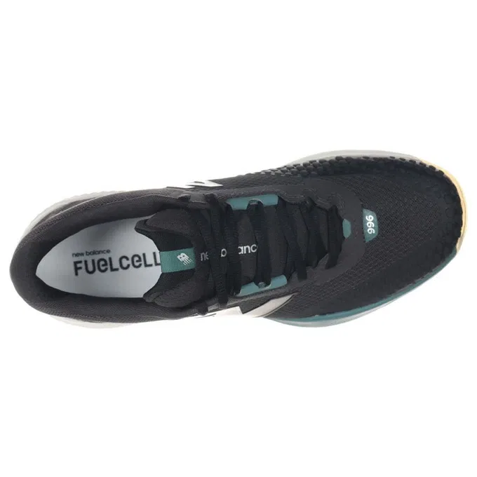 Теннисные кроссовки «FuelCell 996v6 O» от New Balance, Black X Green (N6) — фото 3
