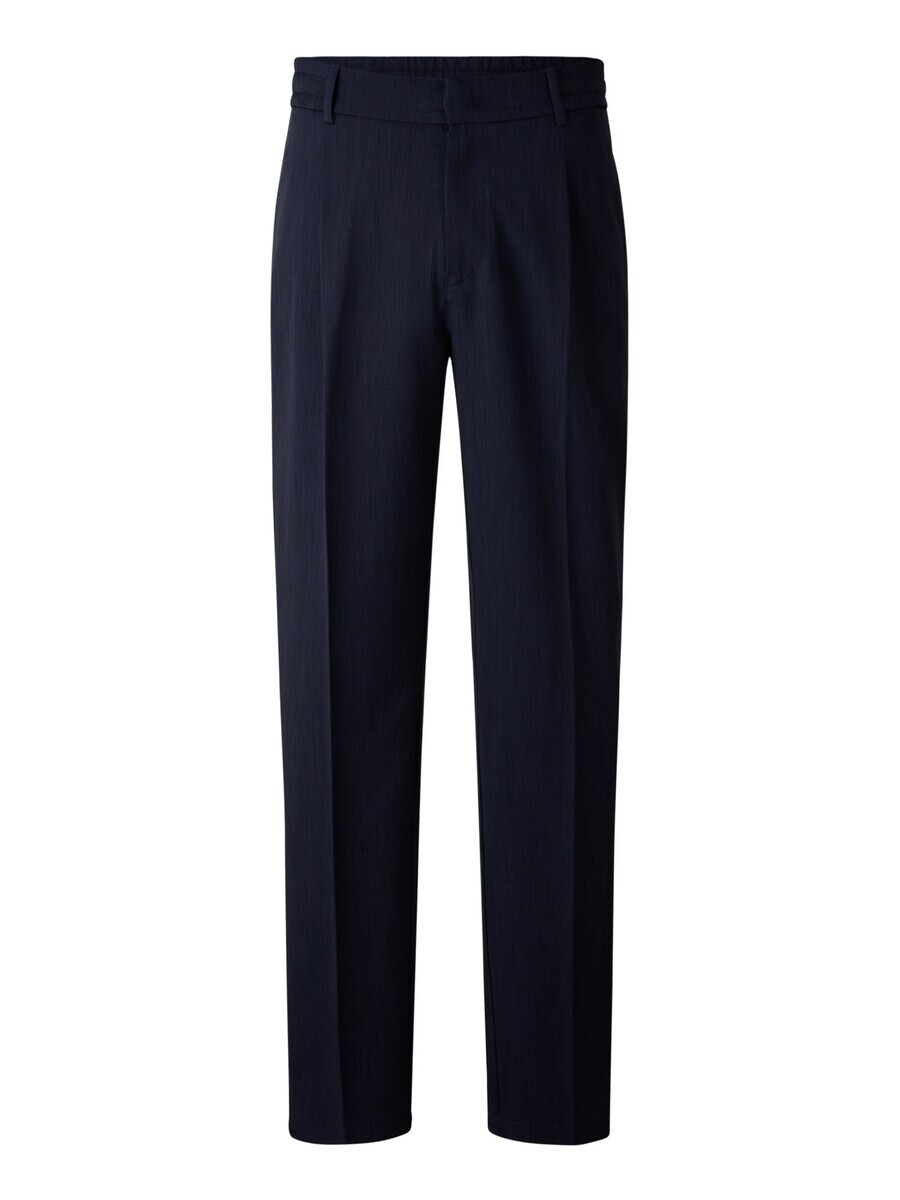 

Тканевые брюки BOGNER Regular Pleat-Front Pants James, темно-синий