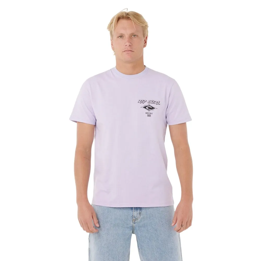 

Футболка с коротким рукавом Rip Curl Fade Out Icon, фиолетовый
