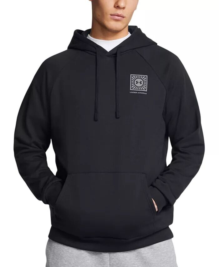 

Мужская толстовка с рисунком Rival Mountain Under Armour, черный