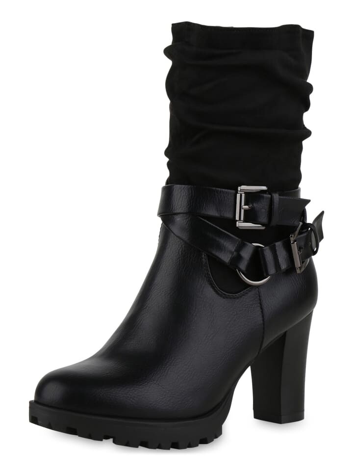 

Ботильоны VAN HILL Biker Boots Emma, черный
