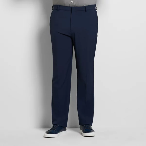 

Просторные прямые брюки Everyday Defense для высоких и полных мужчин Van Heusen, цвет navy blazer
