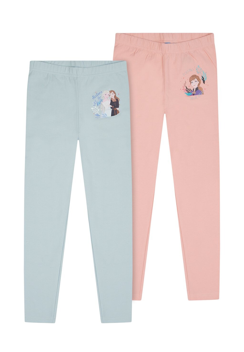 

Леггинсы 2 PACK Disney FROZEN, цвет light blue, coral