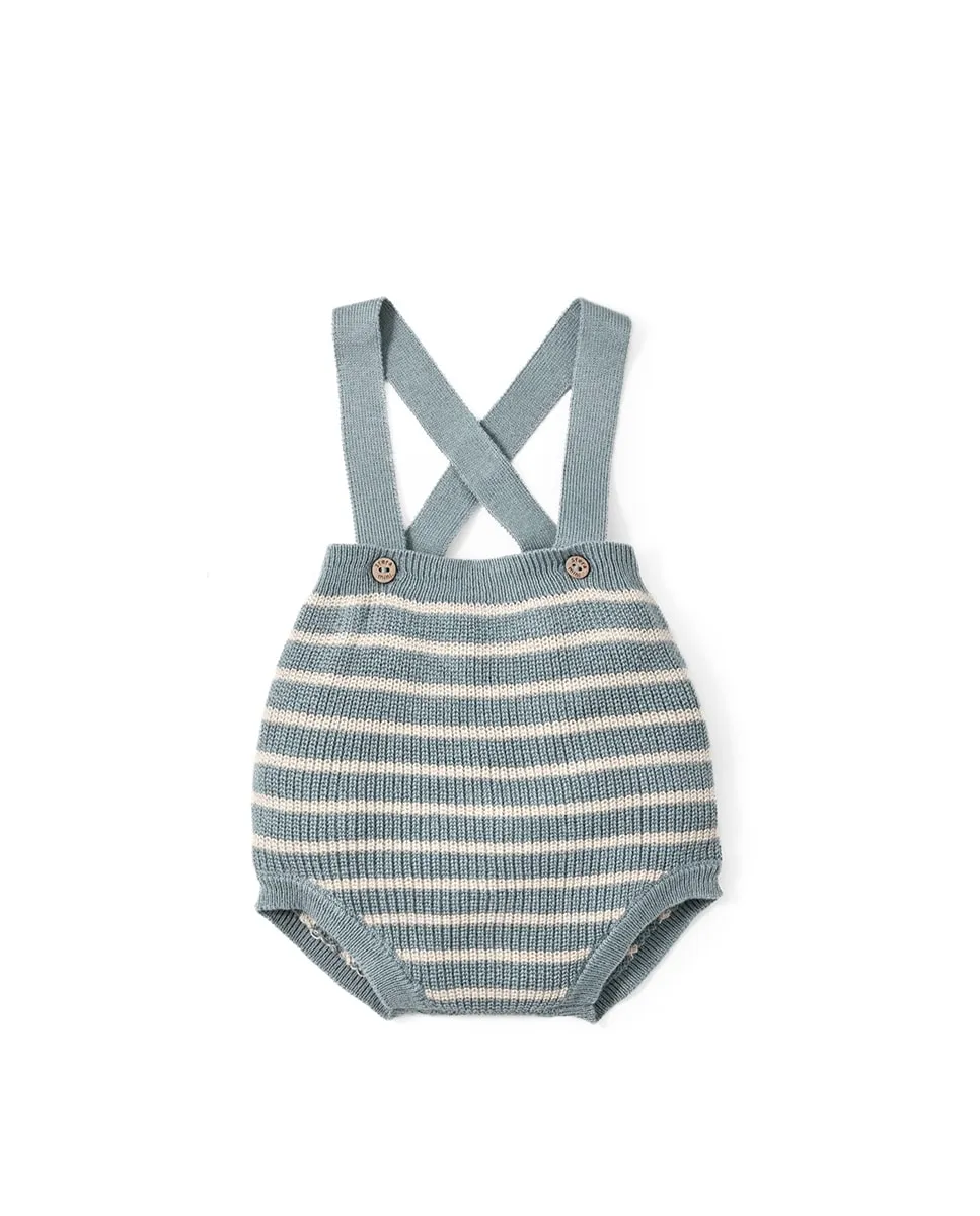 

Чехол для подгузника в полоску Sfera, синий