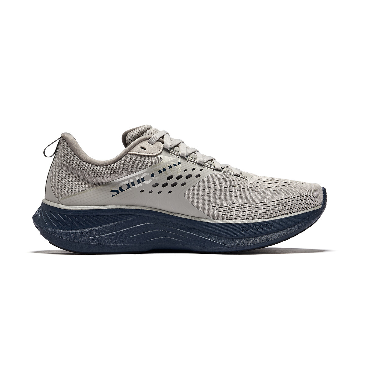 Кроссовки мужские с низким верхом светло-серые Saucony — фото 2
