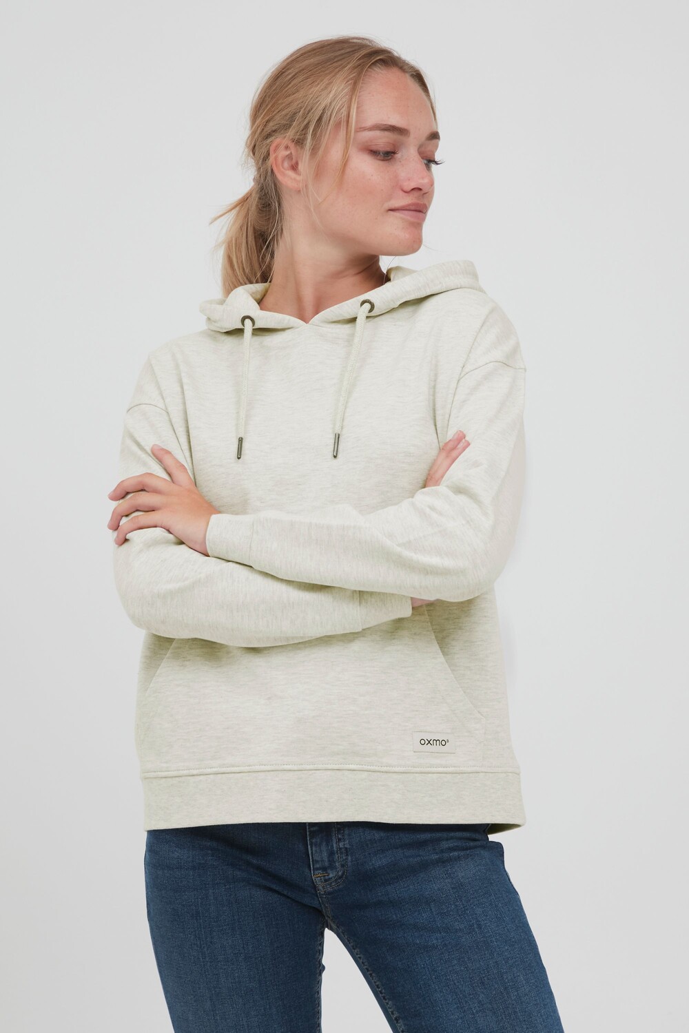 

Толстовка Oxmo Kapuzenpullover, серый