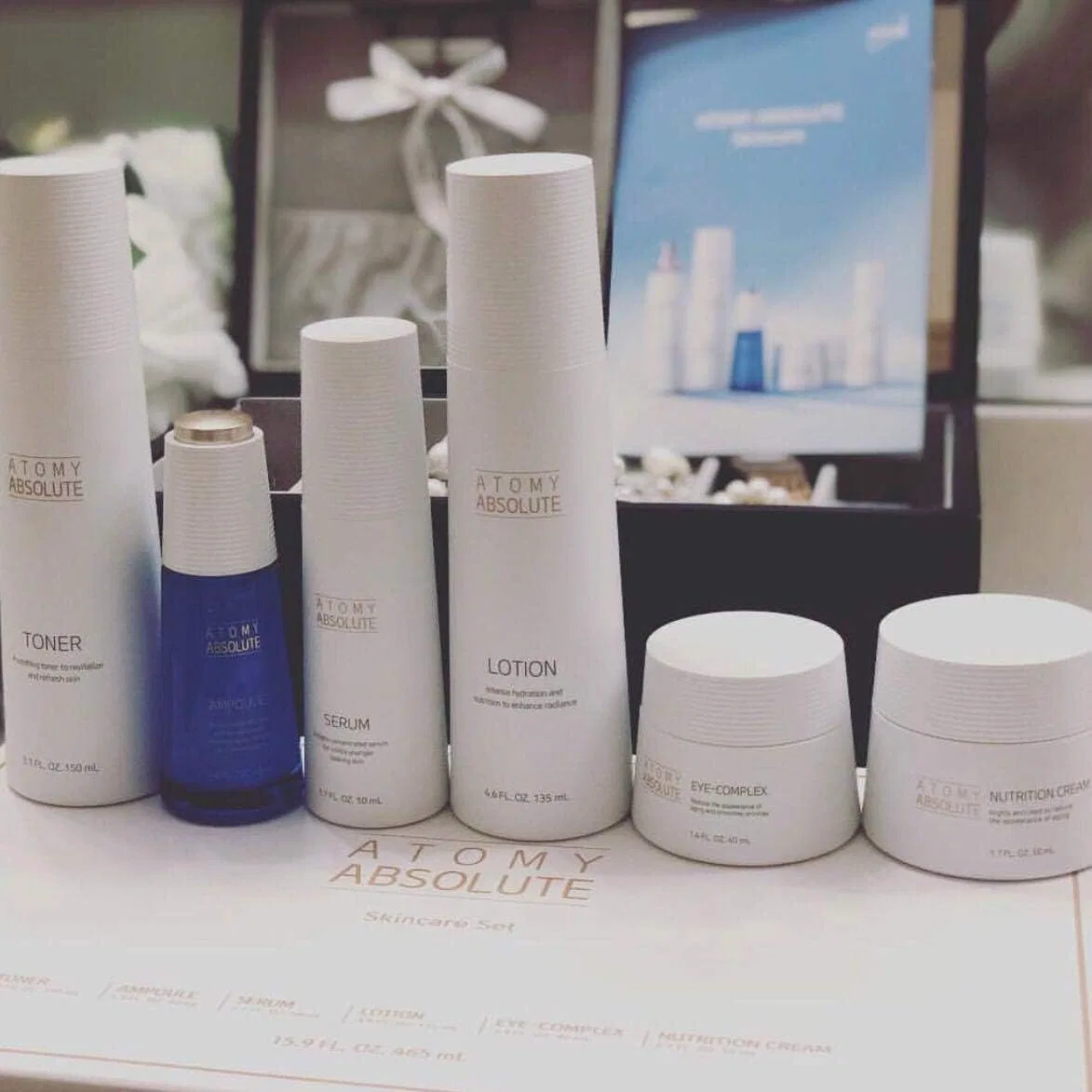 Набор для ухода за кожей Absolute CellActive, CAROMAY, 465мл тонер, 150мл ампула, 40мл сыворотка, 50мл лосьон, 135мл крем для глаз, 40мл питательный крем