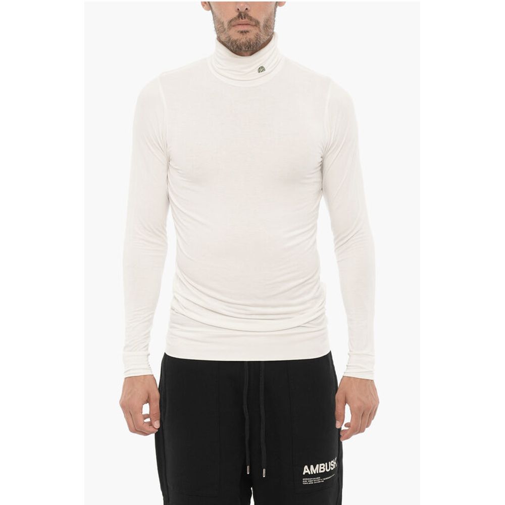 

Легкий свитер с высоким воротом Ambush, White