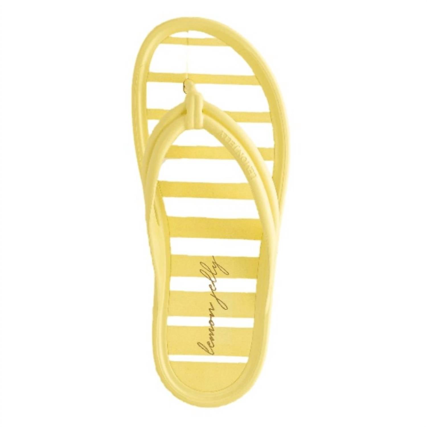 Женские легкие тапочки Breezy в желтом цвете LEMON JELLY — фото 3