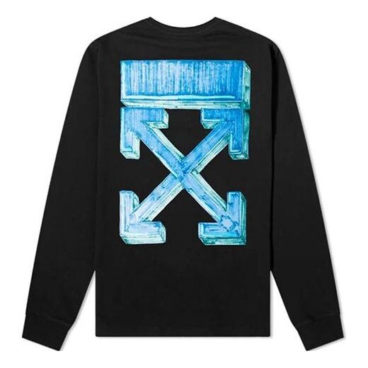 

Толстовка fw20 marker arrows print long sleeve t-shirt Off-White, черный