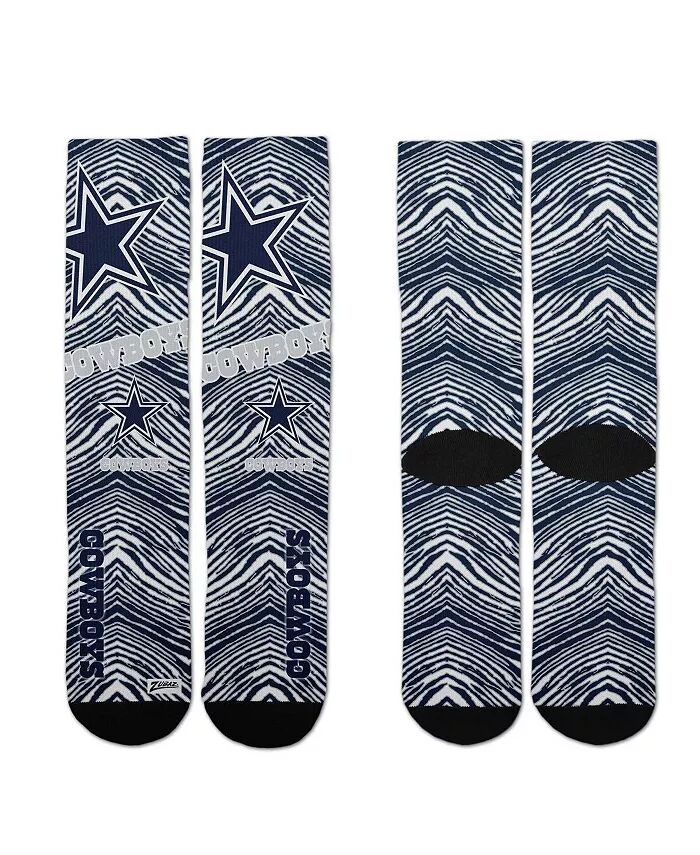 

Носки для мальчиков и девочек Dallas Cowboys Zubaz Zubified Crew For Bare Feet