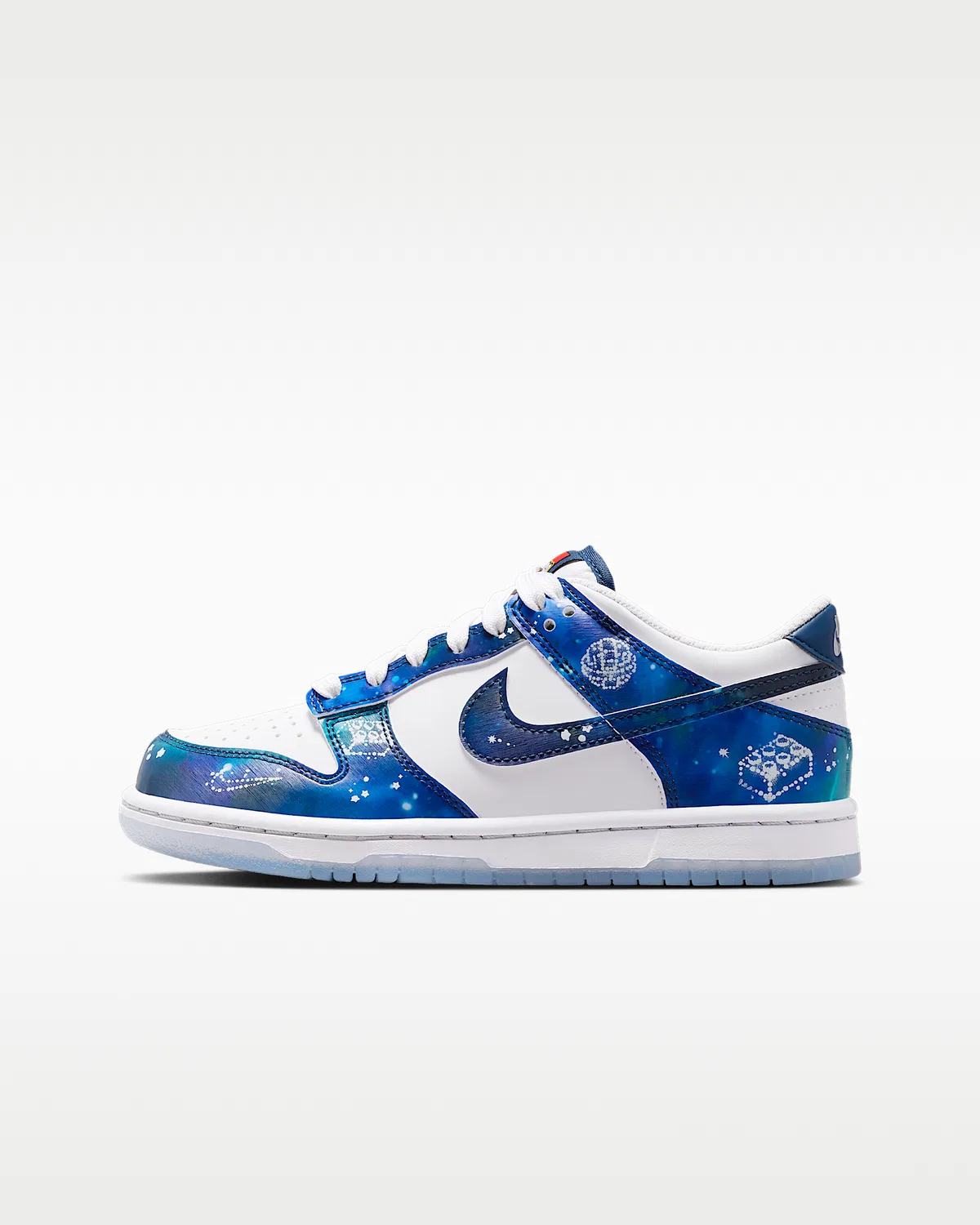 Детские кроссовки Nike Dunk Low x LEGO® Collection, White/Brave Blue/Metallic Platinum/Multi-Color