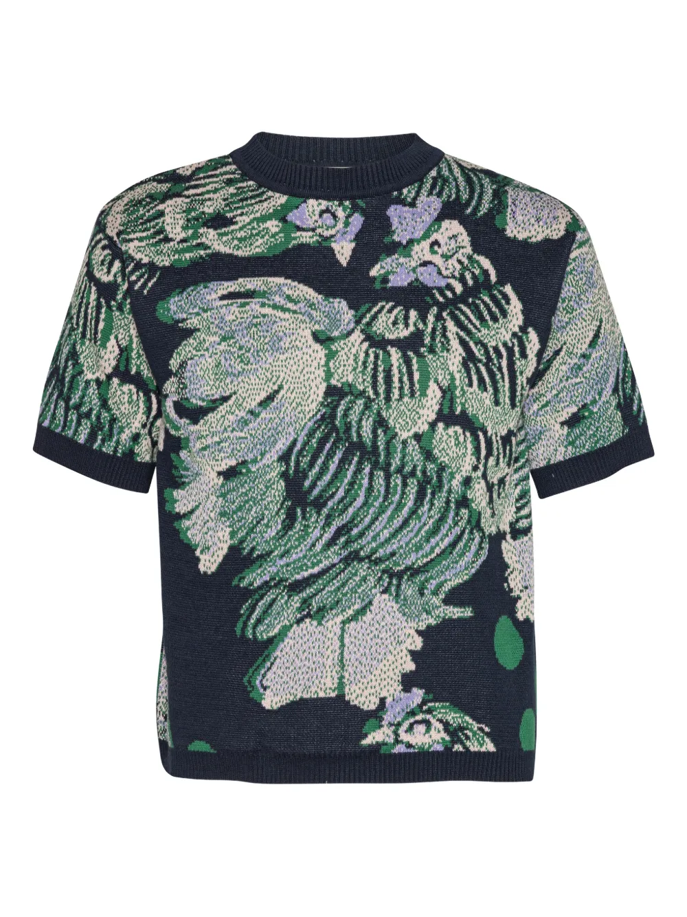 

Футболка с короткими рукавами и мотивом курицы Henrik Vibskov, синий