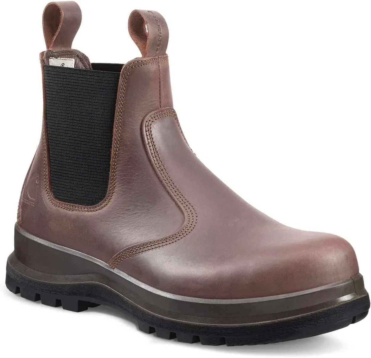 Ботинки Carhartt Sicherheitsstiefel Carter Chelsea Boot schwarz, Dark Brown