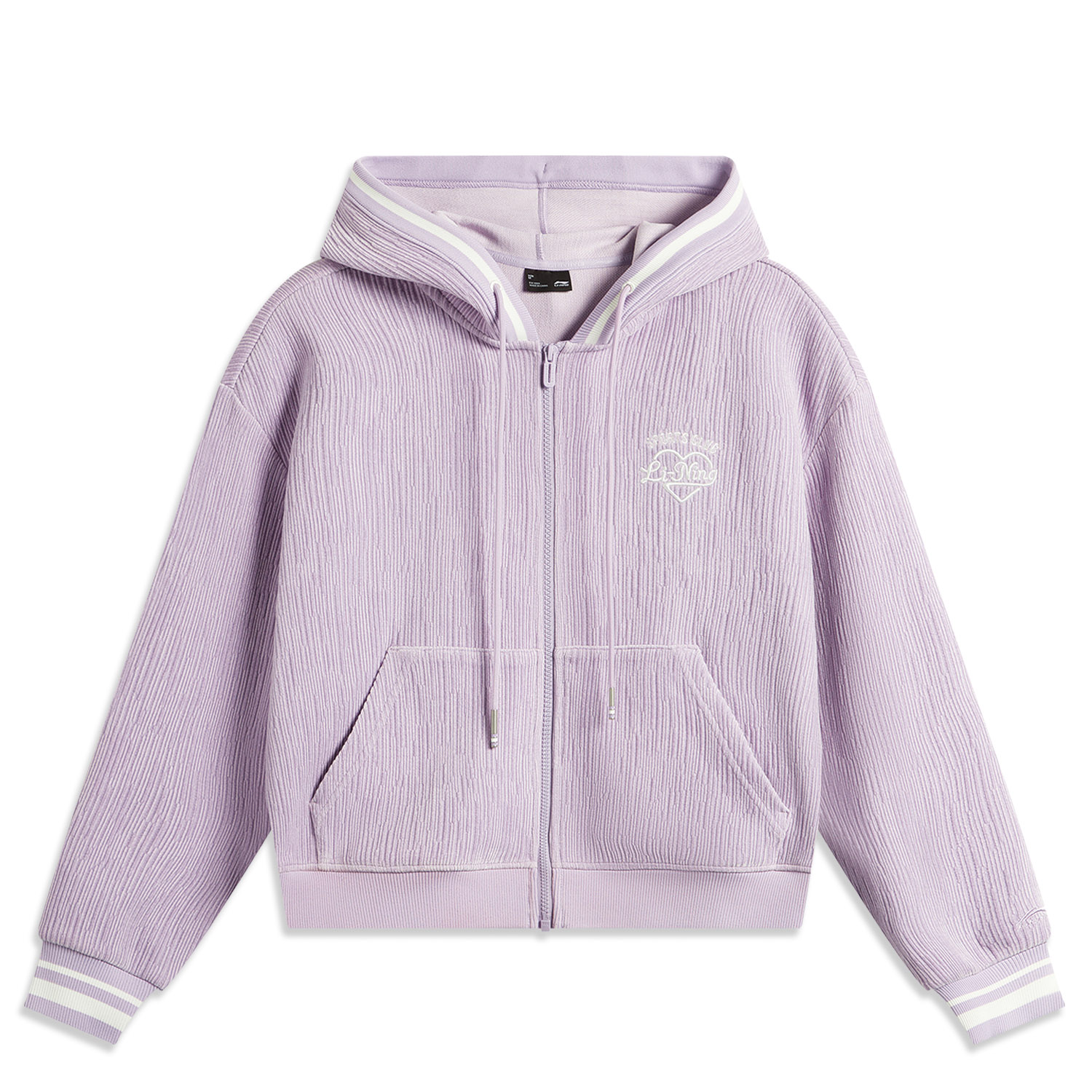 

Толстовка LiNing Sports Trend Series для женщин в сумеречно-фиолетовом цвете