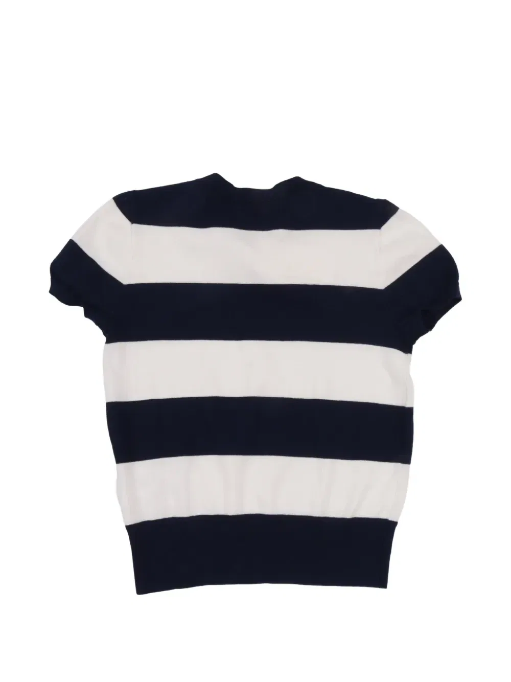 Комплект из кардигана и топа в полоску Polo Ralph Lauren Kids, синий — фото 3