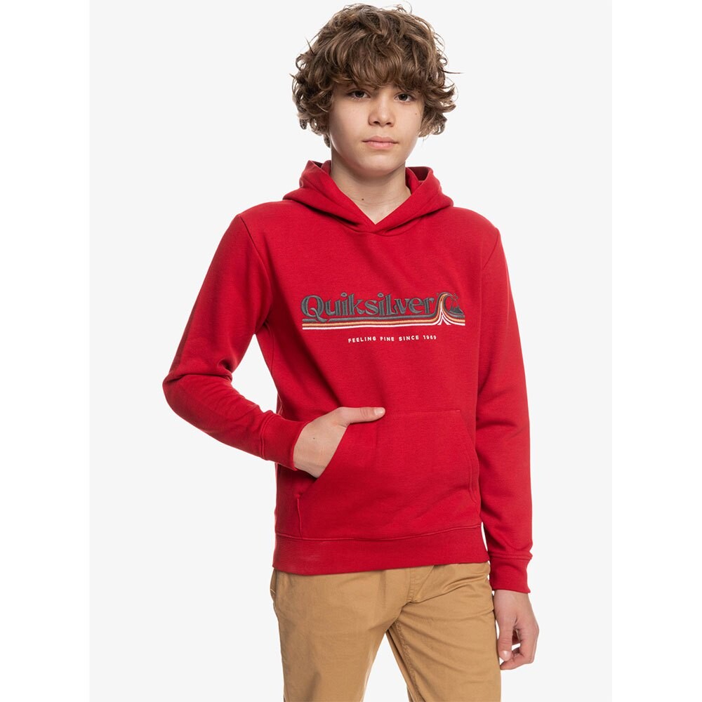 

Толстовка Quiksilver All Lined Up, красный