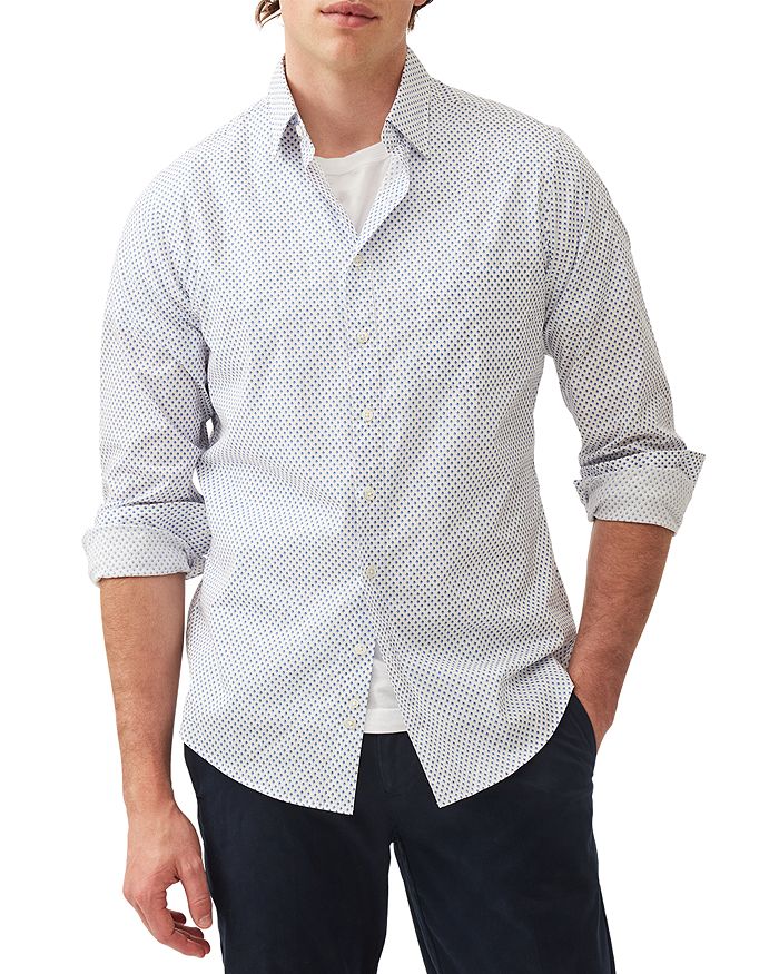 

Рубашка Samson Bay Slim Fit Rodd & Gunn, белый