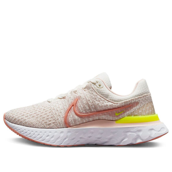 Кроссовки react infinity run flyknit 3 Nike, розовый