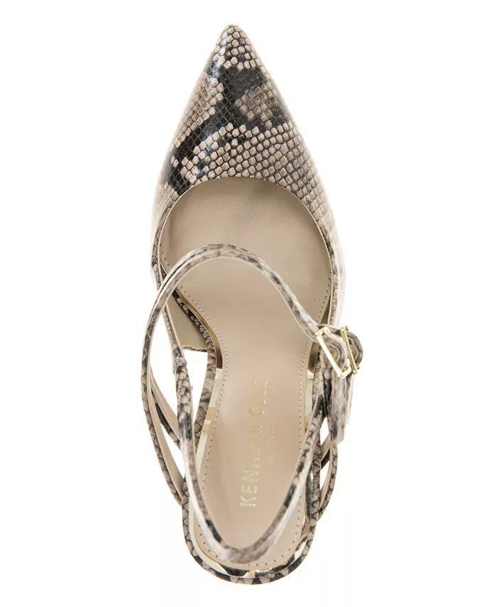 Женские туфли-лодочки Raquel Slingback Kenneth Cole New York, коричневый — фото 4
