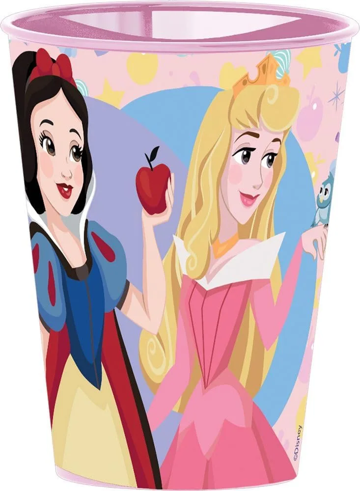 Кружка пластиковая Tataway Disney Princess Aurora Ariel 260 мл с носиком для питья Stor
