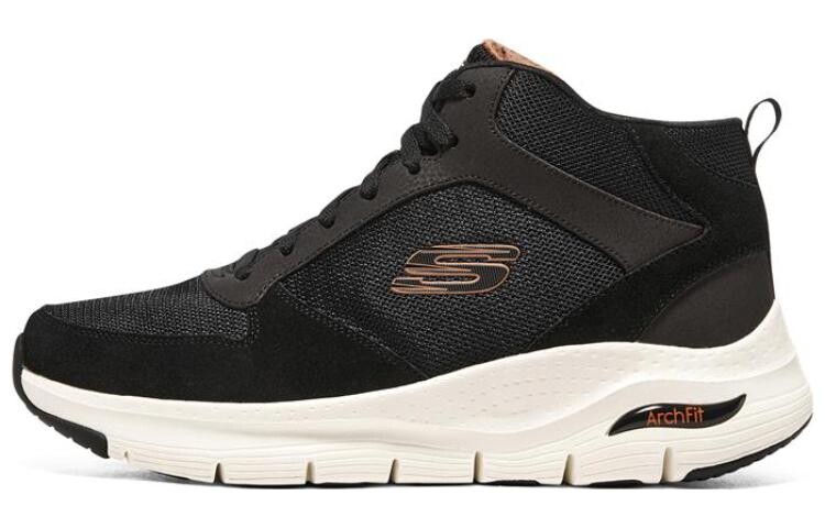 

Skechers Arch Fit Lifestyle Shoes Men High-top Black