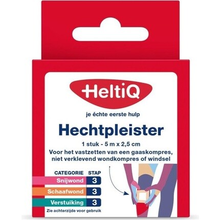 

Heltiq Лейкопластырь 2,5 см X 5 м