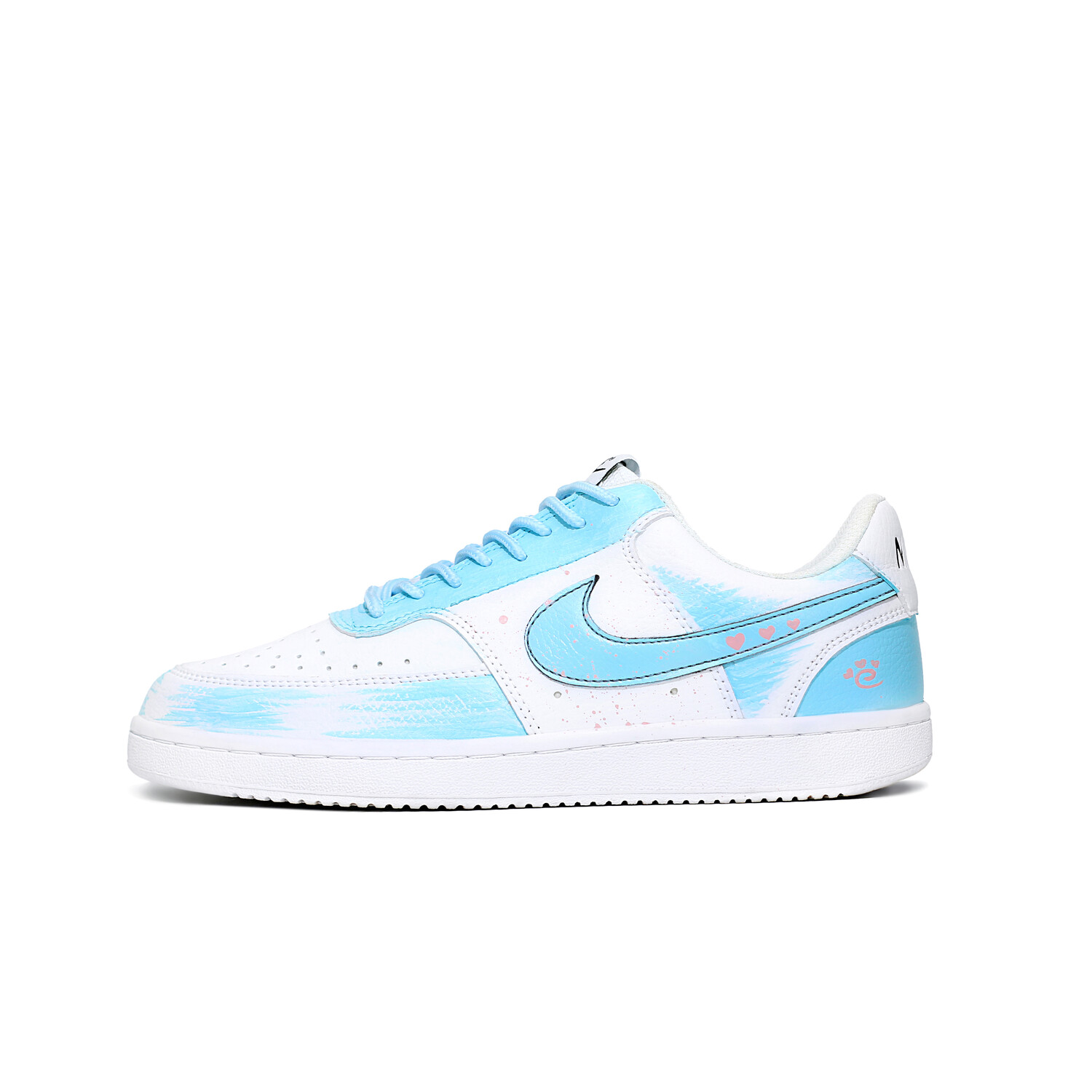 

Кроссовки Nike Court Vision Skateboarding Shoes Men Low-top Blue, голубой, Синий, Кроссовки Nike Court Vision Skateboarding Shoes Men Low-top Blue, голубой