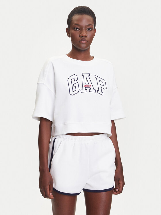

Толстовка оверсайз 778442-02 Gap, белый