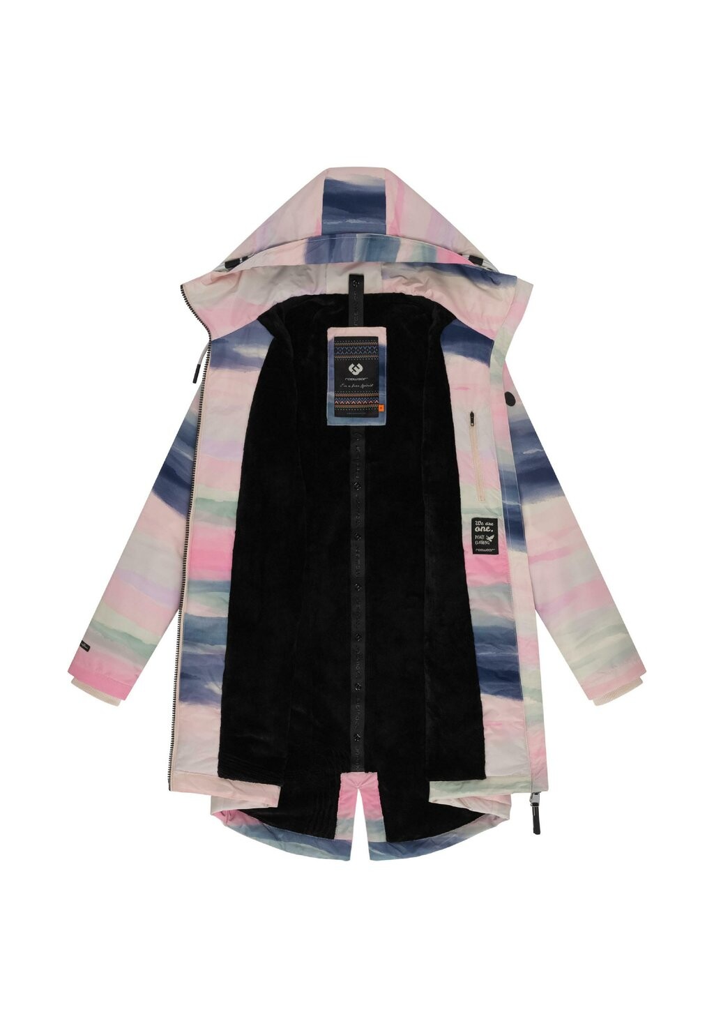 

Парка HOLSTIC PRINT Ragwear, мультиколор